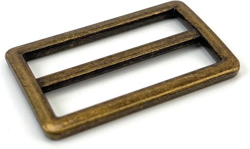 10 Pcs Heavy Duty Metal Slide Buckles Zinc Alloy Tri-glide Slides Webbing Slide Strap Belt Adjuster in Saudi Arabia
