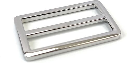 10 Pcs Heavy Duty Metal Slide Buckles Zinc Alloy Tri-glide Slides Webbing Slide Strap Belt Adjuster in Saudi Arabia