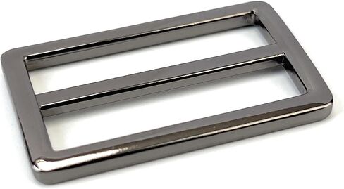 10 Pcs Heavy Duty Metal Slide Buckles Zinc Alloy Tri-glide Slides Webbing Slide Strap Belt Adjuster in Saudi Arabia