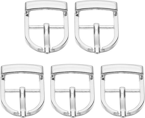 PATIKIL Single Prong Buckle, Adjustable Metal Roller Buckle Belt Buckles for Bags DIY Crafts Purse Straps Shoe Belts Making in Kuwait