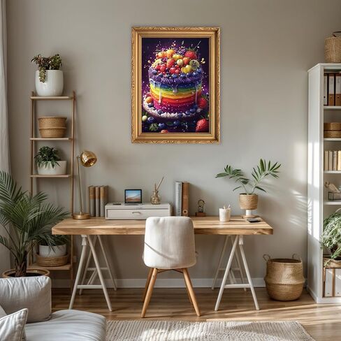 RICUVED Diamond Art Painting Kits for Adults, Dragon Diamond Painting Kits 5D Animal Diamond Art Kit for Beginner, Pink Diamond Painting Full Round Drill Art and Crafts for Gift Decor 30x40cm in Saudi Arabia