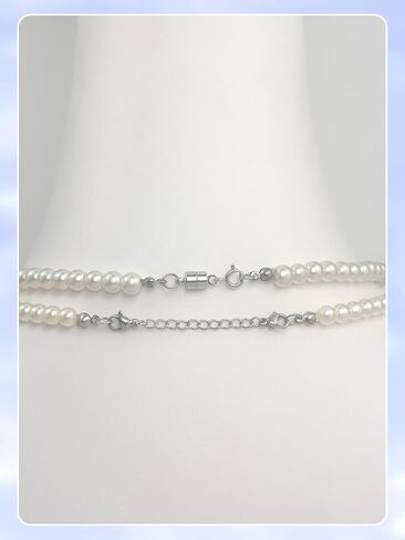 Necklace Extender and Magnetic Necklace Clasp,Gold and Silver Chain Extenders for Necklaces Bracelet Jewelry in Kuwait