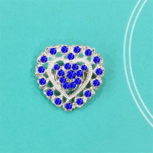 24pcs Lot Crystal Flower Small Brooches Pin Set in Saudi Arabia