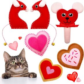 Catnip Toys for Indoor Cats, 5 Pack Butterfly Catnip Toys with Crinkle, Cat Toys for Indoor Cats & Kitten & Kitty
