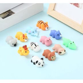 12 Pack Mochi Squishy Animals, Soft Stress Relief Toy,Kids Party Favor