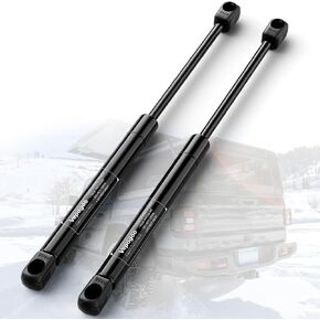 Vepagoo SX172P10 17inch 10Lbs/44N Gas Shocks Struts Lift Support for RV Door Leer are Camper Shell Truck Topper Rear Window, Pickup Cab Canopy Door, Set of 2