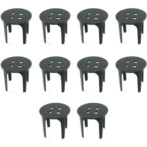 Hjgarden 10pcs زهرة الرغوة مرساة دبابيس قاعدة البلاستيك قاعدة الأزهار لوازم مستودع زفاف مستلزمات الزفاف