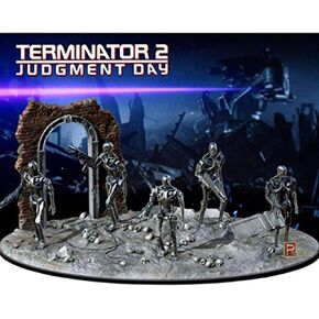 ペガサスホビー Pegasus Hobbies 1:32 Scale Terminator T-800 Figure Diorama Set
