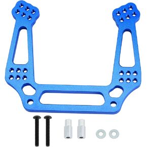 جزء ترقية من سبيكة الصدمة الأمامية الألومنيوم متوافق مع Slash 2WD Rustler Bandit Stampede ، استبدل 3639 (أزرق)