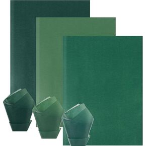 60 ورقة Sage Green Tissue Paper Bapk ، 20 × 14 بوصة تدرج الصفصاف الأخضر الالتفاف الأنسجة الورق الأنسجة الخضراء الورق الأنسجة الحرفية لعيد ميلاد هدية الزفاف باقة العطلة