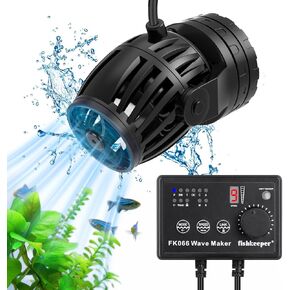 Aquarium Wave Maker, 1600GPH Adjustable Submersible Aquarium Powerhead with Magnetic Suction Base for 15-90 Gallon Tank Circulation Pump for Saltwater Freshwater
