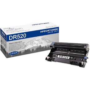 1 PK DR520 وحدة الأسطوانة السوداء 28،700 صفحة متوافقة مع العائد العالي ، DR520 ، استبدال الأخ HL-5240 HL-5280DW HL-5380DN MFC-8370 MFC-8460N MFC-8470DN MFC-8480DN MFC-8660DN DCP.
