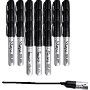 King Size Black Dream Marker-Extra Barrel يحمل المزيد من الحبر والأداء طويل الأمد وعلامات طرف الإزميل مثالية لإنشاء علامات جريئة وعلامات وعلامات الملصقات 24