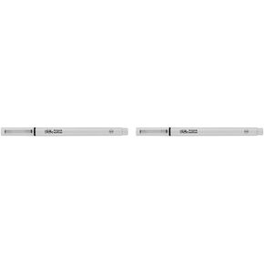 Winsor & Newton Fineliner Fine Point Pen ، Tip 0.3mm ، Black (حزمة 2)