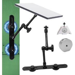 Starlink Mini Mount, Starlink Mini Rv Ladder Mount/Roof Rack Mount, Adjustable Angle/Height Clamp with Adapter,11'' Magic Arm for Pickup Truck with Bracket, Cruise Ship,Roof,Camping Travel etc