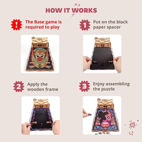 iDventure Cluepuzzle Pyramid of The Sun | Puzzle Box with Jigsaw Puzzle | Escape Room Game | Treasure Box | 3D Wooden Puzzle | Sequential Puzzles Puzzle Box Adults and 10+ | Money Gift Box in Kuwait