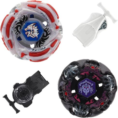 Metal Spinning Top Set-2 Spinning Tops Battle Set with 2 Launchers for Kids & Adults (BB88+BB80) in Saudi Arabia