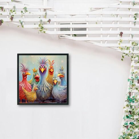 Hummingbird Stamped Cross Stitch Kits for Adults Beginner,Bird Needlepoint Counted Cross Stitch Kits,11 CT Patterns Dimensions Embroidery Craft Kits for Home Wall Decor 12x16 Inch. in Kuwait