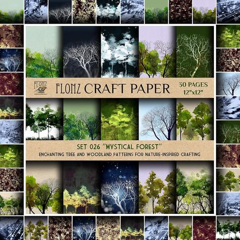 Scrapbook Paper (30 pages 12"x12") Vintage Blooms: Elegant Antique Floral Designs for Timeless and Sophisticated Paper Creations FLONZ Vintage Styled Double Sided Paper Pad for Craft Cardmaking in Saudi Arabia