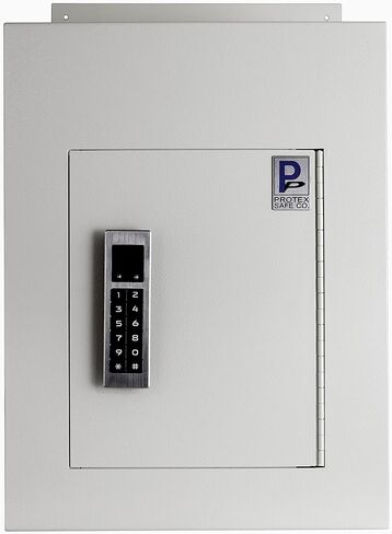 Protex Safe WDC-160E الجدار الأسود/الباب من خلال صندوق إسقاط كبير للخدمة الشاقة ، للمفاتيح ، أجهزة التحكم عن بعد ، النقد ، الشيكات والأظرف ، فتحات التثبيت مسبقًا ، مع شلن قابل للتعديل ، قفل إلكتروني رقمي in Kuwait