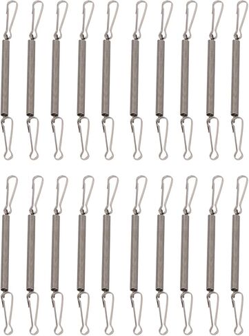 Small Animal Cage Spring Fasteners Water Bottle Rack for Pet Cage StainlessSteel Clip On Spring for Drinking Bottle in Saudi Arabia