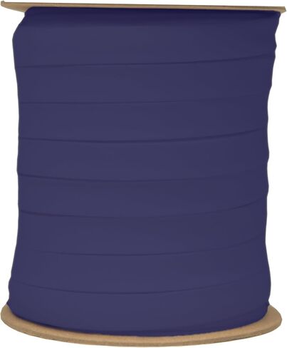 النسيج الوطني للتحيز ، شريط تحيز مزدوج للخياطة ، شريط ربط polycotton - أبيض 1/2 بوصة دب ، التماس ، واسعة إضافية - 50 ياردة in Kuwait
