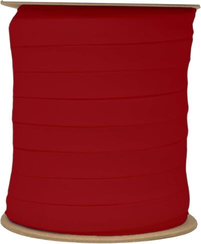 النسيج الوطني للتحيز ، شريط تحيز مزدوج للخياطة ، شريط ربط polycotton - أبيض 1/2 بوصة دب ، التماس ، واسعة إضافية - 50 ياردة in Kuwait