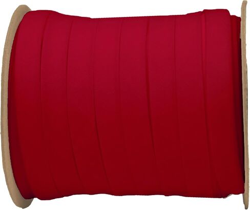 النسيج الوطني للتحيز ، شريط تحيز مزدوج للخياطة ، شريط ربط polycotton - أبيض 1/2 بوصة دب ، التماس ، واسعة إضافية - 50 ياردة in Kuwait