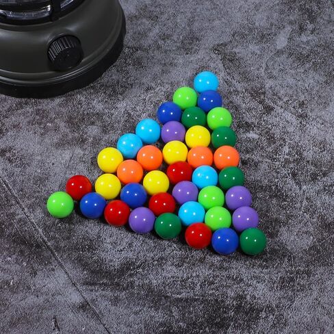 30Pcs 14MM Wahoo Board Game Replacement Marbles 6 Colors Aggravation Marbles with 6 Dices and 1 Storage Bag for Aggravation Wahoo Board Game in Kuwait