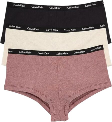 Calvin Klein Women's Carousel Cotton Boyshorts 3 Pack in Kuwait
