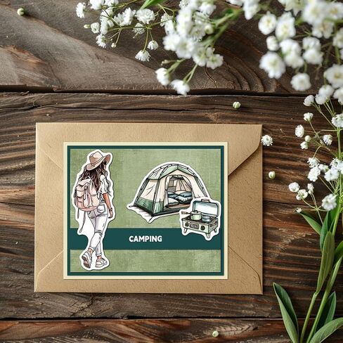 GLOBLELAND Steampunk Lady Clear Stamps for DIY Scrapbooking Gear Lady Silicone Stamp Seals Transparent Stamp for Cards Making Photo Album Journal Decoration 6.3×4.33inch in Saudi Arabia