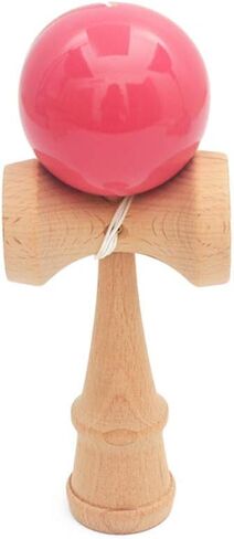 Teen Wooden Outdoor Sports Toy Ball Kendama Ball Pu Paint 18.5 سم سلاسل مهنية لعب الألعاب الرياضية الترفيهية (White) in Kuwait
