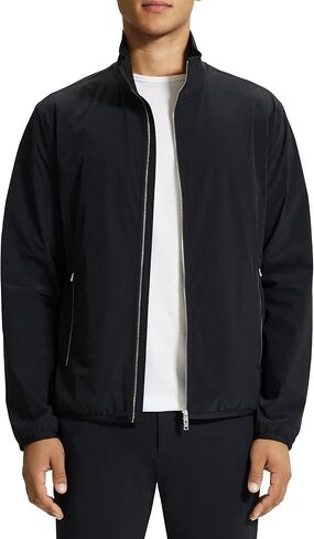 Theory Men's Paper Nylon Track Jacket in Saudi Arabia