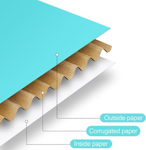 Spakon 50 Packs Shipping Boxes Cardboard Corrugated Mailer Packaging Boxes for Small Business Cute Small Box Cardboard Carton Box Mailers for Packaging Product (Candy Color,6 x 4 x 1.6 Inches) in Kuwait