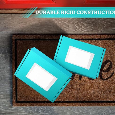 Spakon 50 Packs Shipping Boxes Cardboard Corrugated Mailer Packaging Boxes for Small Business Cute Small Box Cardboard Carton Box Mailers for Packaging Product (Candy Color,6 x 4 x 1.6 Inches) in Kuwait