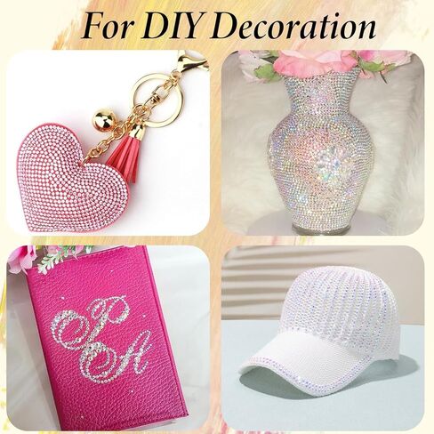 3 صناديق أحجار الراين واللؤلؤ لصياغة ، أحجام مختلطة من 2-8 مم راتنجات الهلام راتنجات الراتنجات والأحجار الكريمة اللؤلؤ من أجل بلورات اللؤلؤ البني البيضاء للأحجار الكريمة لمكياج العين أو الملابس ديي in Kuwait