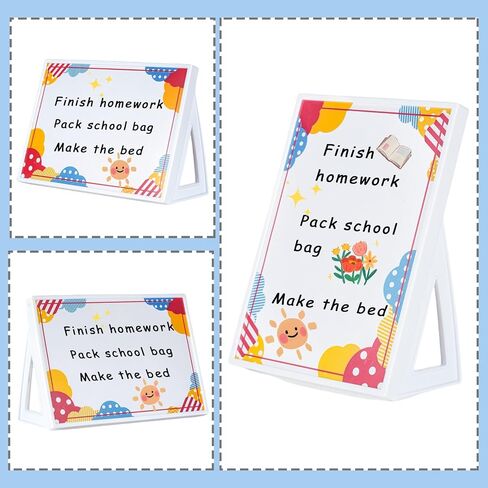 Desktop Dry Erase Board, Small Whiteboard with Stand, A5 Size 8.3 x 5.8 Inches with A Dry Erase Marker in Saudi Arabia