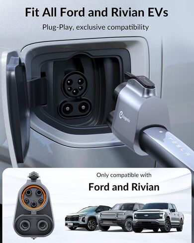 2024 Tesla Supercharger to CCS1 Charging Adapter [Max 500A, 1000V] NACS to CCS Electric Vehicle Adapter, Tesla Supercharger Adapter, Fit for All Ford EVs, Fit for Rivian R1T R1S R2 R3 EVs in Kuwait