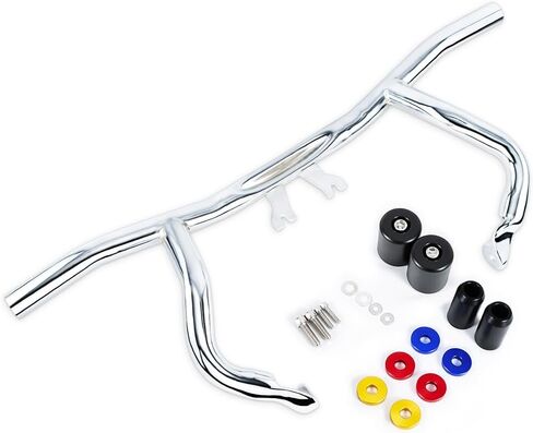 Engine Guard Flat-Out Bar for Harley-Davidson Touring Street Glide Road Glide Road King Electra/Ultra Models (2014-2024) in Saudi Arabia
