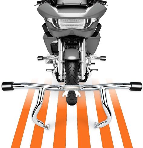 Engine Guard Flat-Out Bar for Harley-Davidson Touring Street Glide Road Glide Road King Electra/Ultra Models (2014-2024) in Saudi Arabia