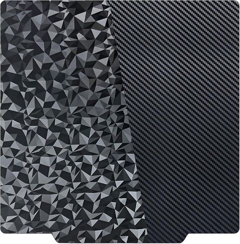 لوحة فولاذية زنبركية PEO PET مزدوجة الجوانب من Ideaformer 310x310 مم، لوحة بناء Diamond PEO+ألياف الكربون PET للمدفعية الجانبية X1 X2 لـ Creality CR-10 CR-10S Anet A8 Plus in Kuwait