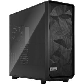 تصميم كسورية Meshify 2 XL أسود ATX مرن داكن اللون من الزجاج المقسى نافذة كاملة برج الكمبيوتر
