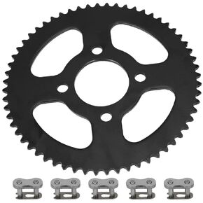 YOXUFA 72 Tooth 35 Chain Sprocket 51mm Bore for Mini Bike Go Kart with Predator 79cc 212cc 420cc Engine TATV Go Cart Powersports Parts