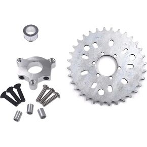 44T Sprocket 1.5in Blue CNC Adapter for 415 Chain Motorized Bicycle 50cc 60cc 80cc