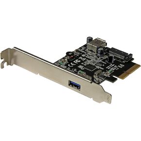 StarTech.com USB 3.1 PCIE Card - 5 Port - 1x USB-C - 2x USB-A - 1x 2 Port IDC - Internal USB Header Expansion - USB C PCIe Card (PEXUSB312EIC)