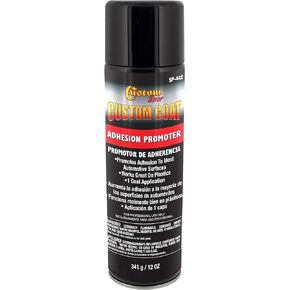 Custom Coat Adhesion Promoter - 12 Ounce Spray Can - Use on Hard to Sand Areas and Before applying Truck Bed Liner