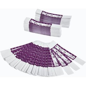 Self-Sealing Currency Bands, Purple, 50, Pack of 1000 (729200050)