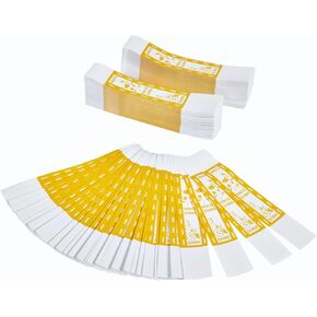 Self-Sealing Currency Bands, Yellow, 1000, Pack of 1000 (729201000)