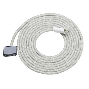 140W USB C to Magnetic 3 Fast Charging Cable (2m/6.6ft), USB C Cable Compatible with MacBook Air(15" M2 2023/13" M2 2022), MacBook Pro (16"/14" 2023/2021), Space Gray