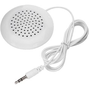 KUJOBUY Pillow Speaker 3.5mm Mini Pillow Speaker Under Pillow Speaker for iPod MP3 Phone Portable CD Podcast Radio Talk Sleep or Hypnosis Speaker